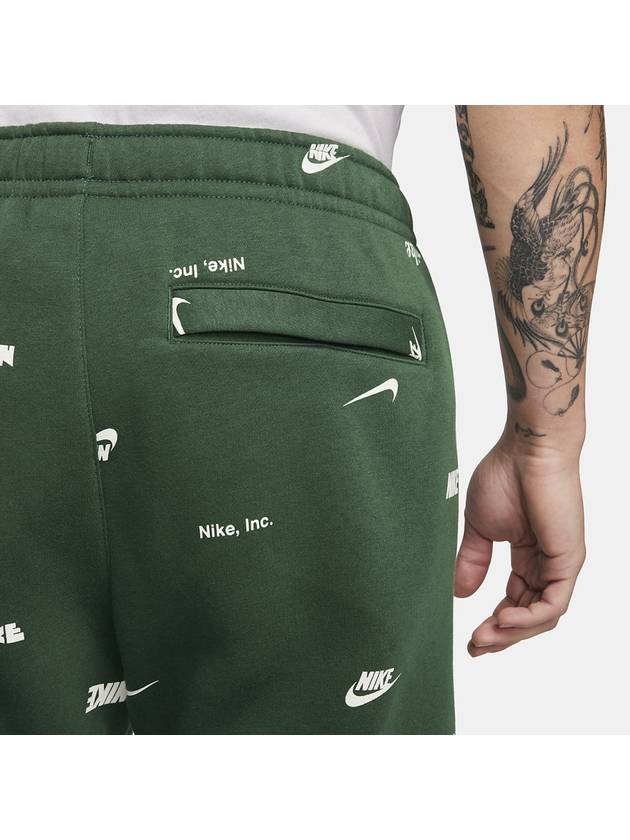 Sweatpants FB7438 324 Green MENS M Asian Fit - NIKE - BALAAN 5