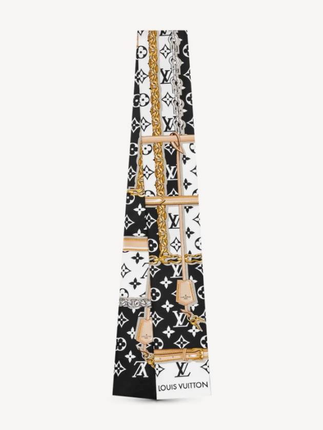 Monogram Confidential Scarf Black - LOUIS VUITTON - BALAAN 3