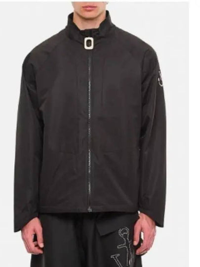 Logo Print Zip-up Track Jacket Black - JW ANDERSON - BALAAN 2