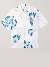 Floral Print Short Sleeve Shirt White - LEMAIRE - BALAAN 2