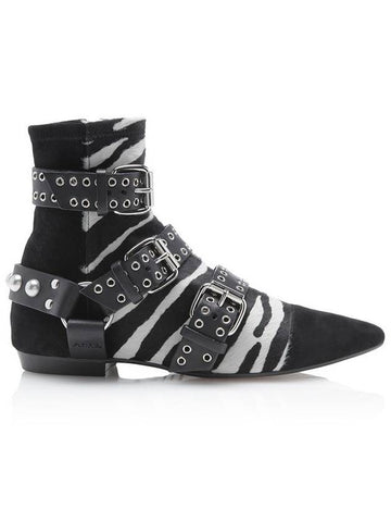 Zebra Rolling Boots BO0107 16H002S - ISABEL MARANT - BALAAN 1