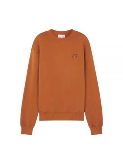 Bold Fox Head Cotton Sweatshirt Orange - MAISON KITSUNE - BALAAN 2