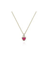 5648750 Chroma Heart Red Stud Necklace - SWAROVSKI - BALAAN 1