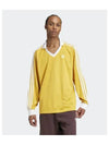 Pique Football Long-Sleeved T-Shirt Yellow - ADIDAS - BALAAN 2