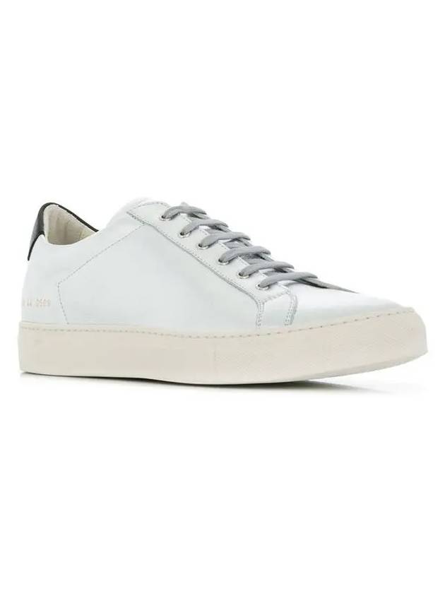 Achilles Retro Low Top Sneakers Silver - COMMON PROJECTS - BALAAN 4