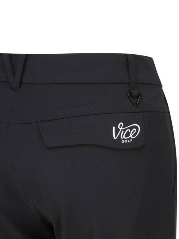 Straight Pants VGEMMPT01BK Black - VICE GOLF - BALAAN 4