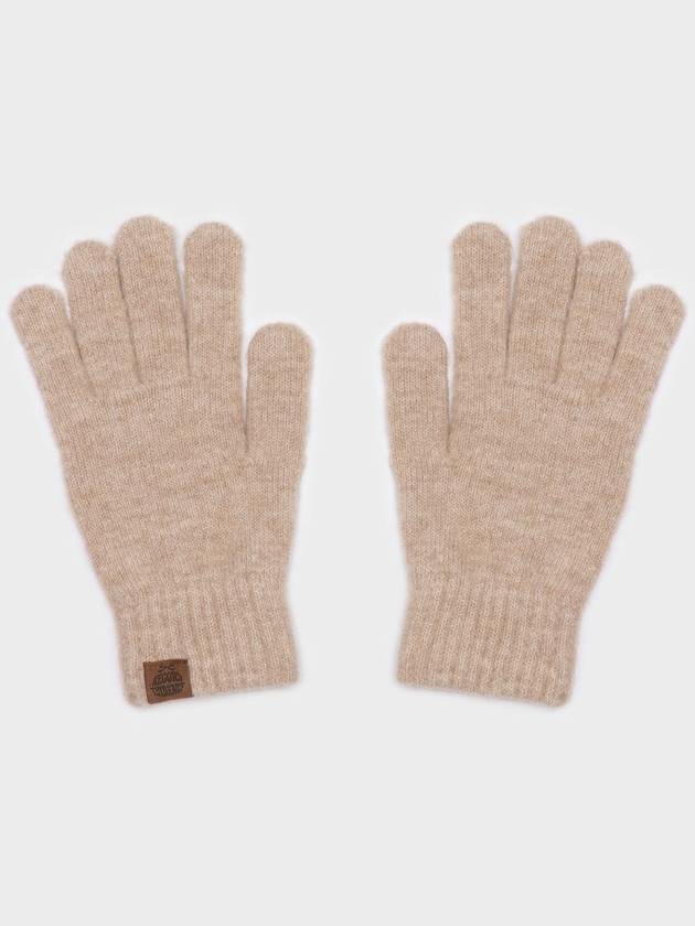 CANDY gloves muffler set BEIGE - RECLOW - BALAAN 6