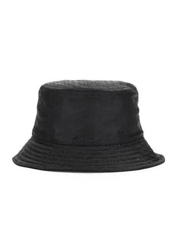 Hat Monogram Bucket Black Cream - BALLY - BALAAN 1