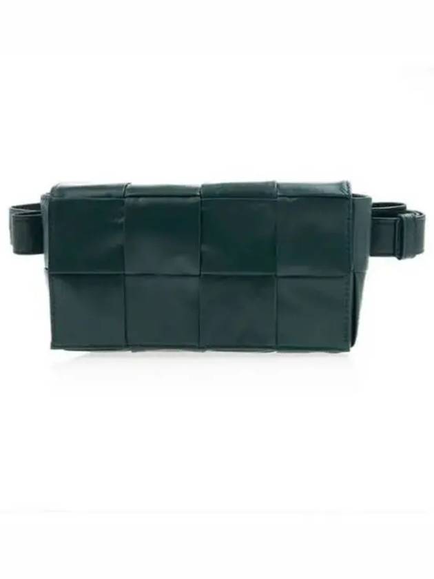 Intrecciato Cassette Mini Belt Bag Rain Tree Green - BOTTEGA VENETA - BALAAN 2