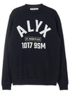 Logo Printing Sweatshirt Black - 1017 ALYX 9SM - BALAAN 10