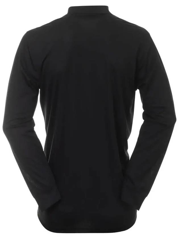 Dri Fit Victory Long Sleeve Polo Shirt Black - NIKE - BALAAN 3