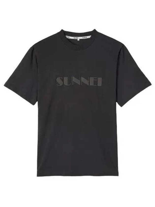 Classic Logo Short Sleeve T Shirt Black Tee - SUNNEI - BALAAN 1