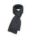 Monogram Classic Scarf Charcoal Grey - LOUIS VUITTON - BALAAN 5