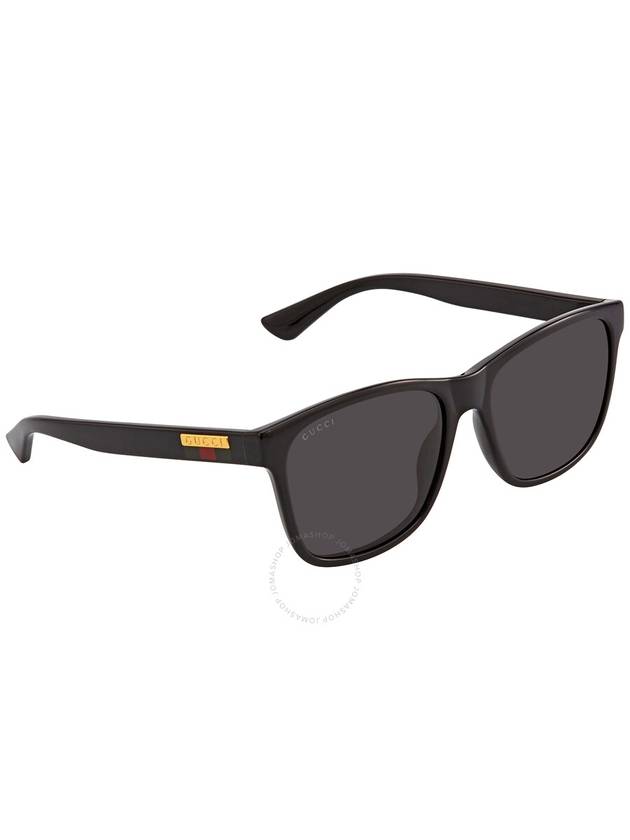 Eyewear Temple Square Sunglasses Black - GUCCI - BALAAN 3