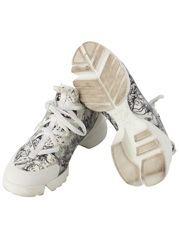 KCK302ZPN D Connect Zodiac Print Sneakers 35 1 2 Size Department Store Invoice 34258 5 - DIOR - BALAAN 7