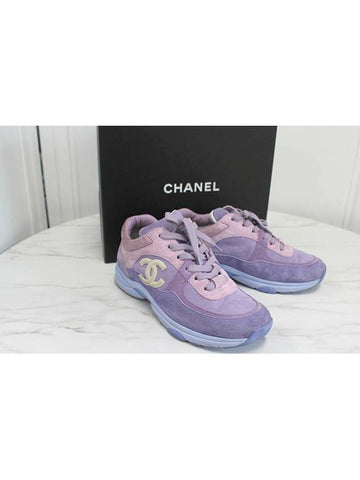 CC logo cruise sneakers G34360 38 - CHANEL - BALAAN 1