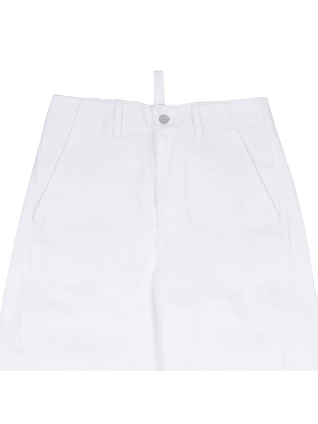 Ackerman denim pants AKERMAN SNW 747 OPTIC WHITE - STUDIO NICHOLSON - BALAAN 3