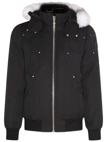 Originals Shearling Ballistic Bomber Jacket Natural Black - MOOSE KNUCKLES - BALAAN 1