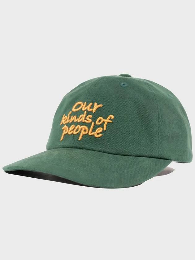 Our Kinds Of People Ball Cap Green - KINDS - BALAAN 6