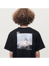 RE square black campaign half tee snow mountain - REPLAYCONTAINER - BALAAN 1