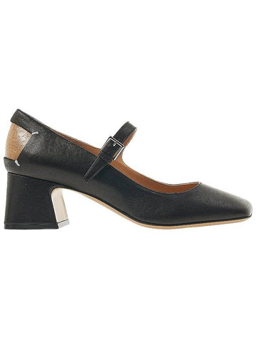 Stitch Techoltique Mary Jane Pumps Black - MAISON MARGIELA - BALAAN 1