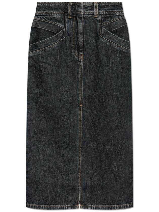 Iro Denim Skirt Clarysse, Women's, Black - IRO - BALAAN 1