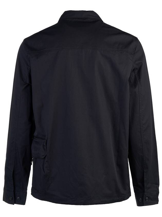 Metropolis Series Gabardine Long Sleeve Shirt Black - CP COMPANY - BALAAN 4