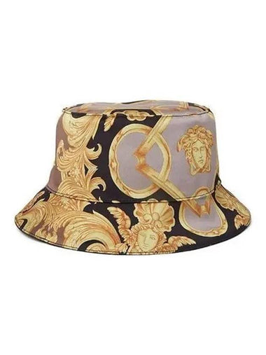 BarLOAKE Lock Print Bucket Hat Gold 1007031 1A06333 - VERSACE - BALAAN 1