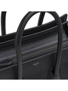 Drummed Calfskin Micro Luggage Tote Bag Black - CELINE - BALAAN 6