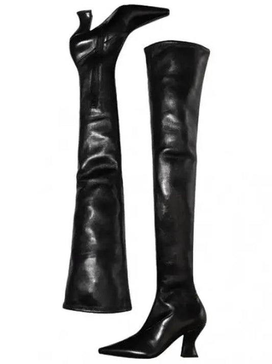 almond high boots women - BOTTEGA VENETA - BALAAN 1