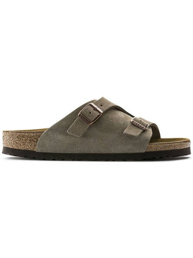 Z?rich Suede Sandals Taupe - BIRKENSTOCK - BALAAN 1