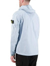 Membrana 3L TC Hooded Jacket Sky Blue - STONE ISLAND - BALAAN 4