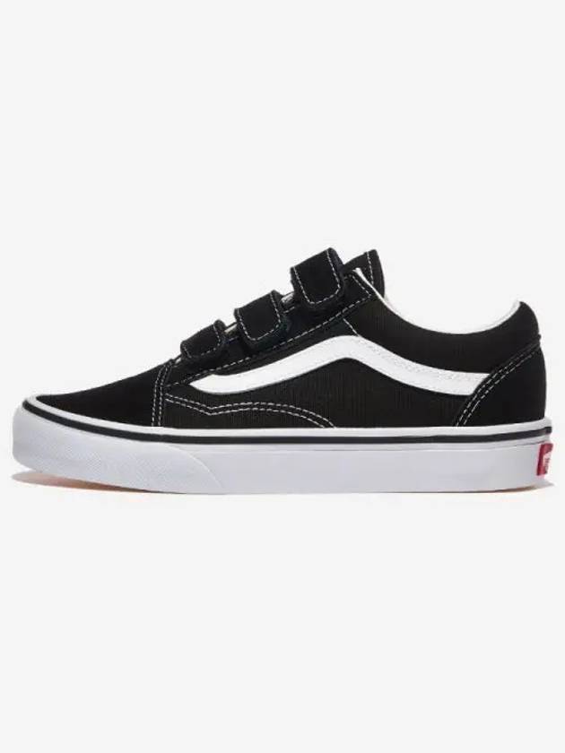 Old school velcro SUEDECANVAS blacktrue white BLACKTRWHT - VANS - BALAAN 1