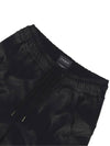 Bleach Washed Cotton Cargo Wide Pants Black - ULKIN - BALAAN 6