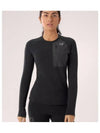 ARC TERYX Kyanite Base Layer Crew Neck Women ATOFWX9048BLK BASELAYER W - ARC'TERYX - BALAAN 1