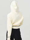 Doyou Know MC Women s Hooded Zip up Line Color Scheme Yellow Ivory Cardigan DO6242KT19 - DOYOUKNOWMC GOLF WEAR - BALAAN 5