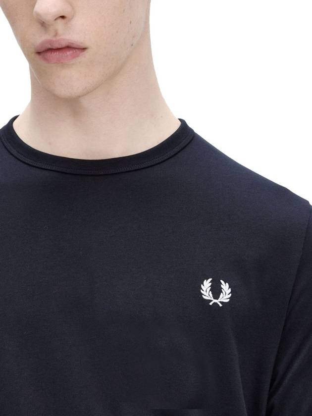 T-SHIRT WITH LOGO EMBROIDERY - FRED PERRY - BALAAN 3