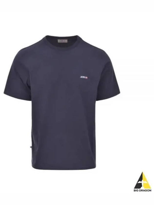TSPM 502B logo patch short sleeve t shirt - AUTRY - BALAAN 1