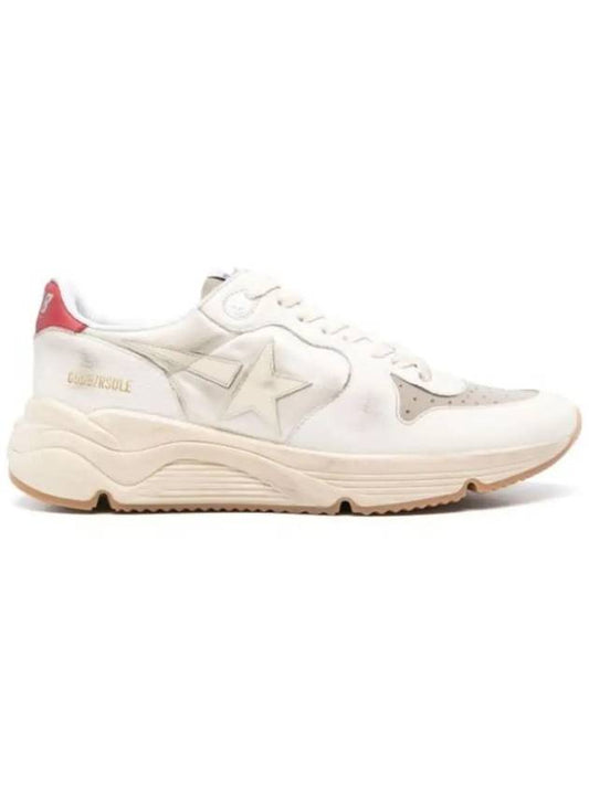 Running Sole Leather Low Top Sneakers White - GOLDEN GOOSE - BALAAN 2