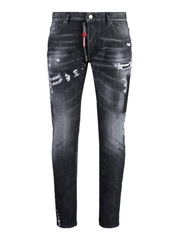 Pioner Wash Skater Jeans Black - DSQUARED2 - BALAAN 1