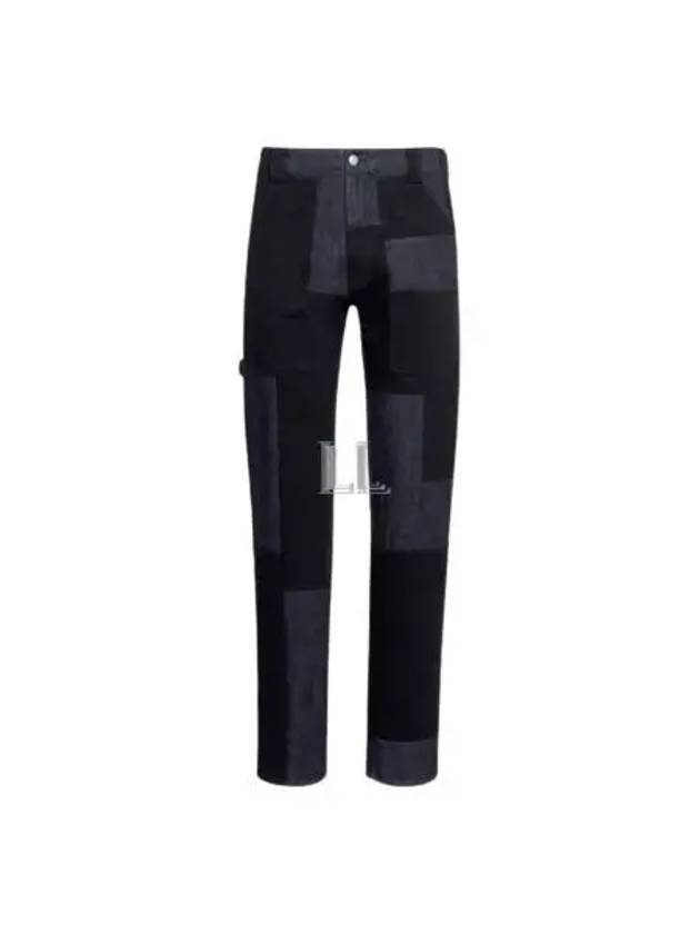 Patchwork Workwear Jeans - ALEXANDER MCQUEEN - BALAAN 2