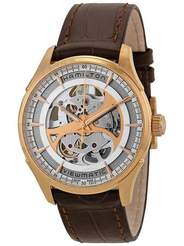 Hamilton Jazzmaster Viewmatic White Skeleton Dial Men's Watch H42545551 - HAMILTON - BALAAN 1