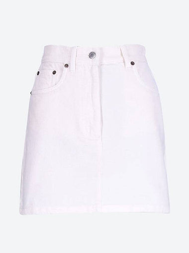 denim mini skirt - PRADA - BALAAN 1