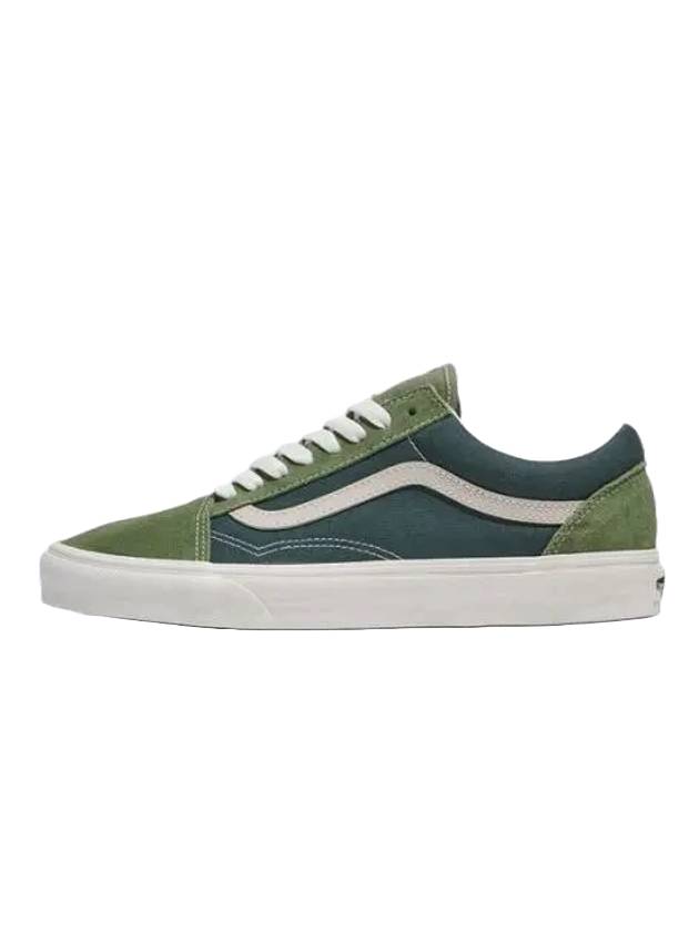 Old Skool Triton Low Top Sneakers Green - VANS - BALAAN 1