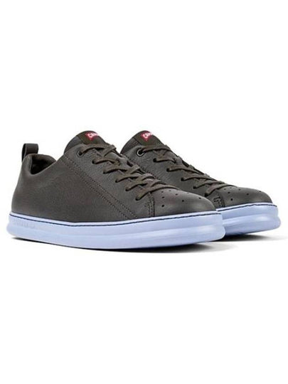 Runner Leather Low Top Sneakers Dark Grey - CAMPER - BALAAN 2