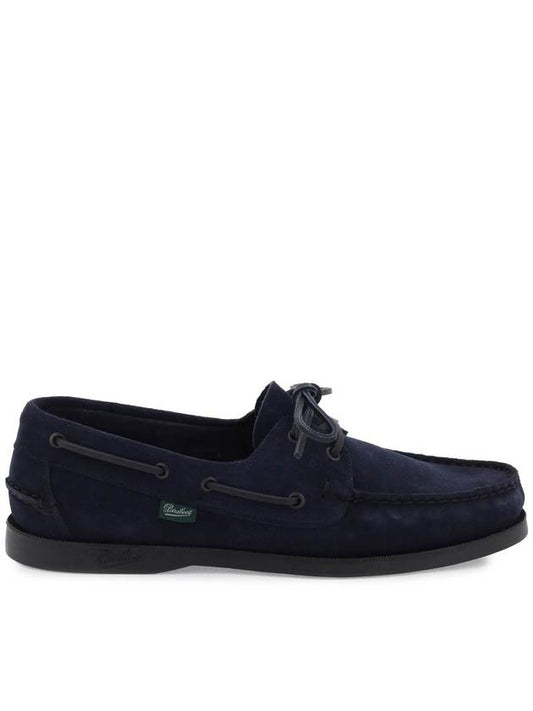 Bath Suede Boat Shoes Navy - PARABOOT - BALAAN 2