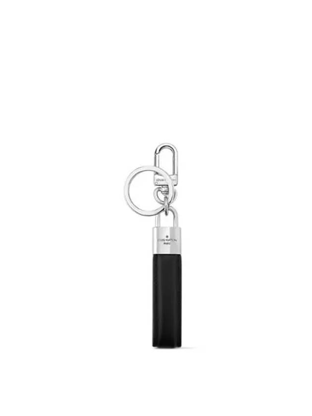 Padlock Lock Dragonne Key Holder Black - LOUIS VUITTON - BALAAN 3