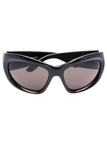 Eyewear Wrap D Frame Sunglasses - BALENCIAGA - BALAAN 1