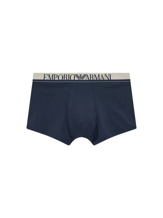 UNDERWEAR Men s Line Logo Banding Cotton Drose Marine 270387 - EMPORIO ARMANI - BALAAN 1