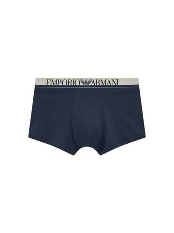 UNDERWEAR Men s Line Logo Banding Cotton Drose Marine 270387 - EMPORIO ARMANI - BALAAN 1